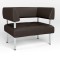 Крісло офісне Новий Стиль OFFICE ECO-31 (Темно-коричневий) (NWS-122828)
