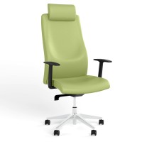 Кресло офисное поворотное Новый Стиль SOLO R HR STEEL (ABS) SFB AL70 ECO-45 (фисташковой) (NWS-132216)