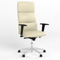 Крісло офісне поворотне Новий Стиль CALIFORNIA R STEEL ST AL70 ECO-07 (Світло-бежевий) (NWS-126369)