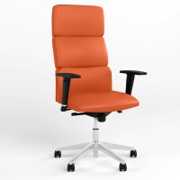 Крісло офісне поворотне Новий Стиль CALIFORNIA R STEEL ST AL70 ECO-72 (Помаранчевий) (NWS-126379)