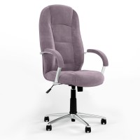Кресло офисное поворотное Новый Стиль MODUS STEEL CHROME (TILT) SORO-65 (Фиолетовый) (NWS-126519)