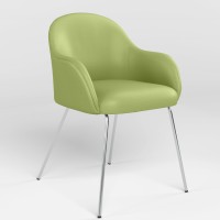 Кресло офисное Новый Стиль WAIT 4L CHROME ECO-45 (фисташковой) (NWS-122909)