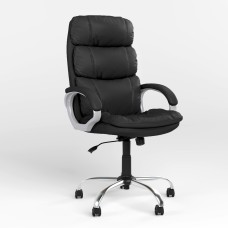 Кресло руководителя поворотное Новый Стиль DOLCE ANYFIX CHR68 ECO-30 (Черный) (NWS-125761)