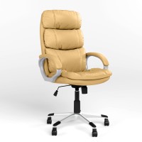 Кресло руководителя поворотное Новый Стиль DOLCE TILT PL35 ECO-01 (Бежевый) (NWS-125741)
