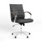 Крісло офісне поворотне Новий Стиль IRIS STEEL LB TILT AL70 ECO-30 (Чорний) (NWS-126301)