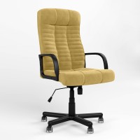 Кресло руководителя Новый Стиль ATLANT BX PM64 SORO-40 (Желто-горчичный) (NWS-125114)