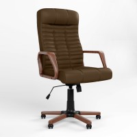 Крісло керівника Новий Стиль ATLANT EXTRA ECO-35 (Кава) (NWS-125024)