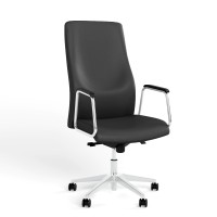 Кресло офисное поворотное Новый Стиль SOLO STEEL ST AL70 ECO-30 (Черный) (NWS-126965)