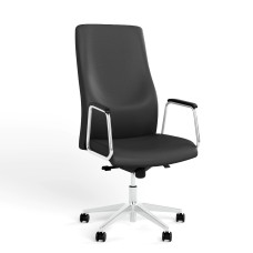 Крісло офісне поворотне Новий СтильSOLO STEEL ST AL70 ECO-30 (Чорний) (NWS-126965)
