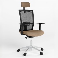 Крісло офісне поворотне Новий Стиль STILO R HR SFB AL70 P OH-5 ZT-11 (Бежевий) (NWS-126905)