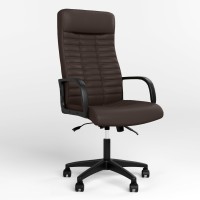 Кресло руководителя Новый Стиль BOSS BX ANYFIX PL64 ECO-31 (Темно-коричневый) (NWS-125227)