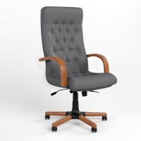 Крісло офісне поворотне Новий Стиль FIDEL EXTRA ANYFIX LE-N (Сірий) (NWS-125977)