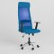 Крісло офісне поворотне Новий Стиль FRANK GTR TILT (WS-122) CHR68 P OH-3 C-81 (Блакитний) (NWS-123747)