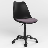 Крісло офісне поворотне Новий Стиль ASTI GTS (J) PL62 (BOX-1) K02 SORO-65 (Фіолетовий) (NWS-131947)