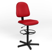 Крісло офісне поворотне Новий Стиль REGAL GTS RING BASE STOPKI PM60 V-27 (Червоний) (NWS-132157)