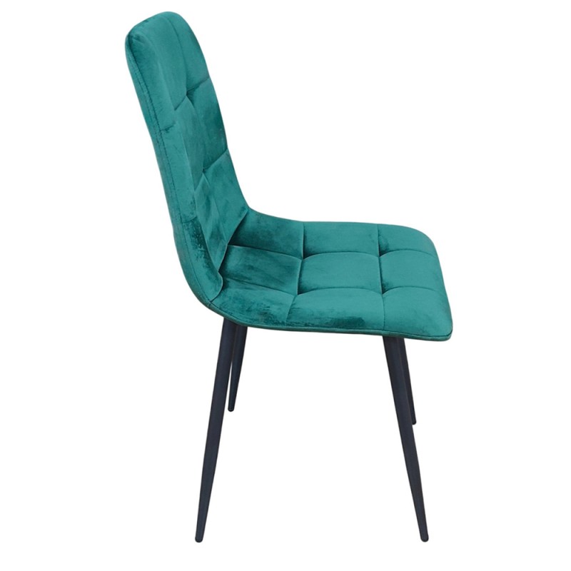 Стілець PM-003 Perfect Home Sic Velluto 10 Темно зелений (PFH-092134)