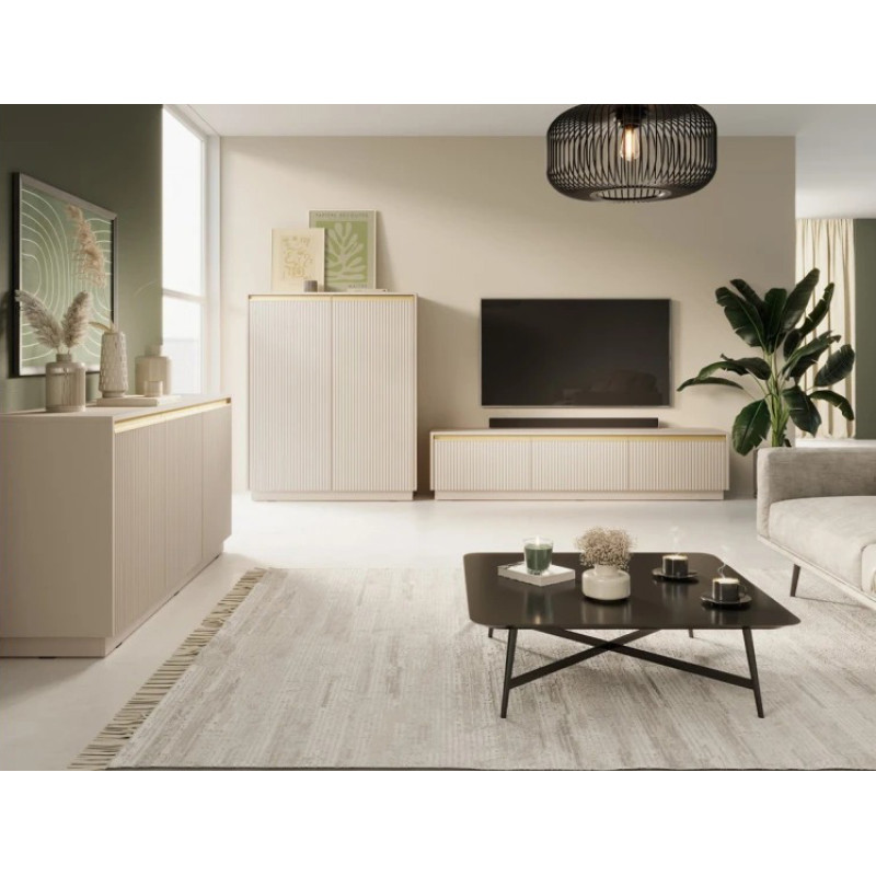 Комод Perfect Home Royal K104 2D 103,5x71,6x39 Бежевий (PFH-091289)