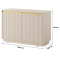 Комод Perfect Home Royal K104 2D 103,5x71,6x39 Бежевий (PFH-091289)