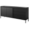 Комод з телескопічними напрямними Perfect Home Senso 2D3S/187 187,1x81,4x39,5 Чорний (PFH-091136)