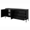 Комод з телескопічними напрямними Perfect Home Senso 2D3S/187 187,1x81,4x39,5 Чорний (PFH-091136)