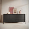 Комод з телескопічними напрямними Perfect Home Senso 2D3S/187 187,1x81,4x39,5 Чорний (PFH-091136)
