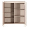 Комод високий Perfect Home Senso 3D 123,4x103,5x39,5 Бежевий (PFH-091106)