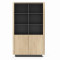 Стелаж Perfect Home Torro 2D/113 113,2x190,1x38,1 Дуб кремона/Чорний (PFH-091413)