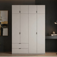 Шафа розпашна з антресоллю Doros Лукас 160х50х240 см Кашемір (DRS-011622)