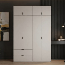 Шафа розпашна з антресоллю Doros Лукас 160х50х240 см Кашемір (DRS-011622)