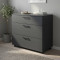 Комод Doros Торн Антрацит 3Ш 90х51.6х80 (DRS-012092)