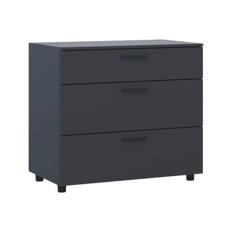 Комод Doros Торн Антрацит 3Ш 90х51.6х80 (DRS-012092)