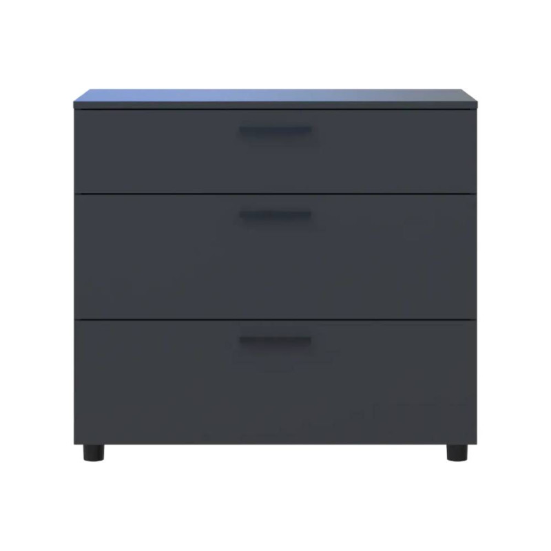 Комод Doros Торн Антрацит 3Ш 90х51.6х80 (DRS-012092)