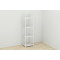 Етажерка 4/34 Ferrum-decor Серії Конект 120x34x28 білий ДСП Біле 16мм (FRD-104277)