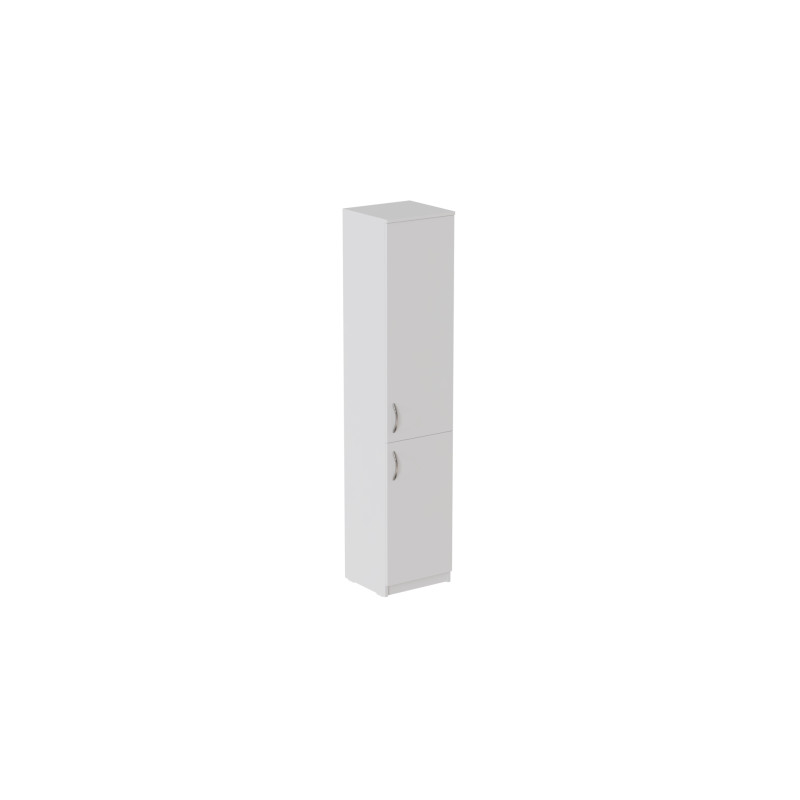 Пенал Анжело Ferrum-decor на 5 полок с 2 дверями 1900x400x380 ДСП Белое 16 мм (FRD-104917)