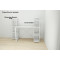Етажерка 4/34 Ferrum-decor Серії Конект 120x34x28 білий ДСП Біле 16мм (FRD-104277)