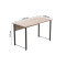 Комп'ютерний стіл Ferrum-decor Курт 75x120x60 чорний ДСП Дуб Сан-Марино 16мм (FRD-102027)
