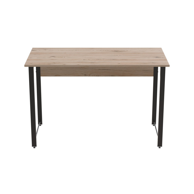 Комп'ютерний стіл Ferrum-decor Курт 75x120x60 чорний ДСП Дуб Сан-Марино 16мм (FRD-102027)