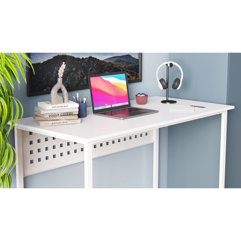 Письменный стол Ferrum-decor Майк 75x100x70 белый ДСП Белое 16мм (FRD-101327)