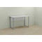 Письмовий стіл Ferrum-decor Курт 75x100x60 сірий ДСП Біле 16мм (FRD-101827)