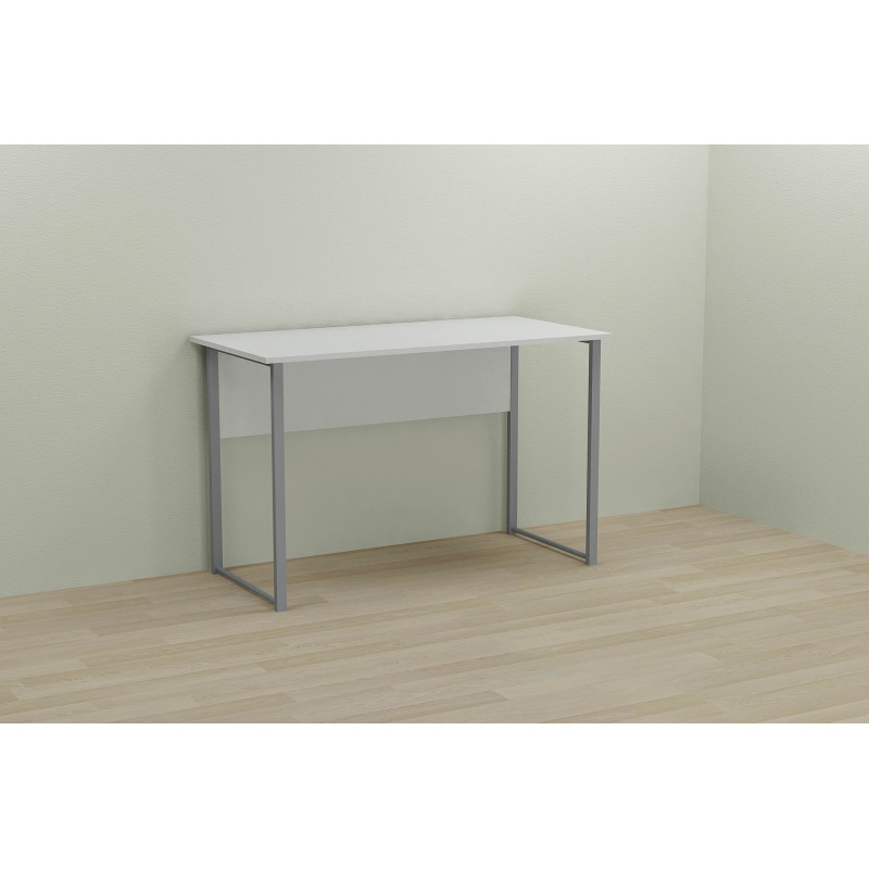 Письмовий стіл Ferrum-decor Курт 75x100x60 сірий ДСП Біле 16мм (FRD-101827)