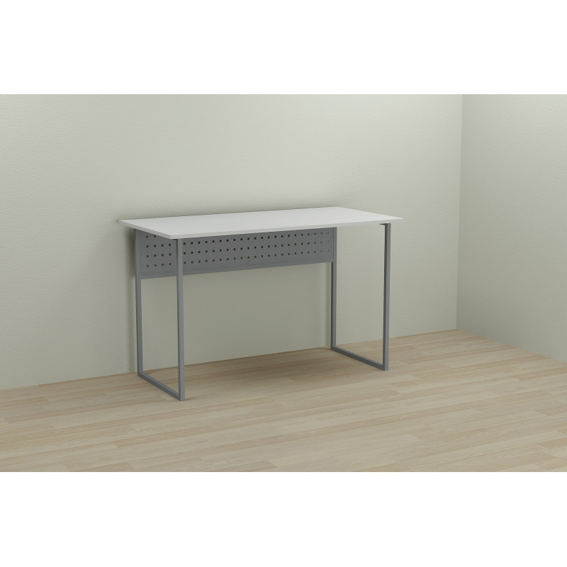 Письменный стол Ferrum-decor Майк 75x100x60 серый ДСП Белое 16мм (FRD-101767)