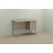 Письменный стол Ferrum-decor Гарри 76x120x70 серый ДСП Дуб Сонома 32мм (FRD-101477)