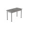 Стол кухонный Ferrum-decor Бенита 75x120x60 Серый ДСП Бетон 16мм (FRD-105565)