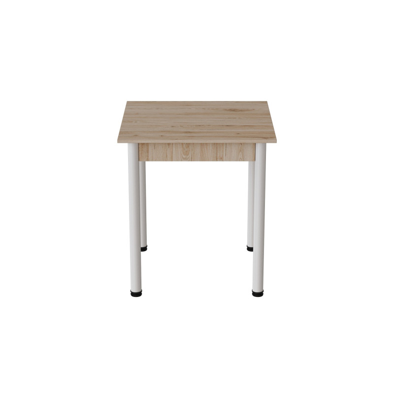 Стол кухонный Ferrum-decor Агата 75x80x80 Белый ДСП Сан-Марино 16мм (FRD-105635)
