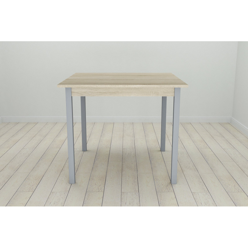 Стол кухонный Ferrum-decor Диего 75x90x90 Серый ДСП Сонома 16мм (FRD-106315)