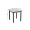 Стол кухонный Ferrum-decor Диего 75x70x70 Черный ДСП Бетон 16мм (FRD-105575)