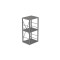 Этажерка 3/34 Ferrum-decor Серии Конект 73x34x28 серый ДСП Бетон 16мм (FRD-105545)