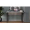 Стіл письмовий Курт Ferrum-decor 75x100x60 Чорний метал ДСП Бетон 16 мм (FRD-106615)