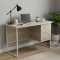 Письменный стол Ferrum-decor Гарри 76x120x70 белый ДСП Дуб Сонома 32мм (FRD-101007)