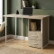 Письмовий стіл Ferrum-decor Отто 76x140x60 білий ДСП Дуб Сонома 32мм (FRD-101037)